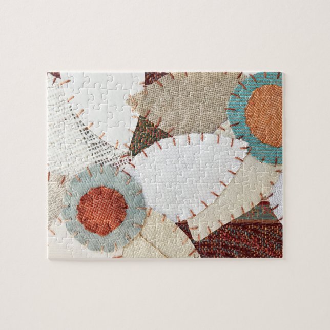 Unique Art Puzzle - Boho Flower #6 Excerpt (Horizontal)