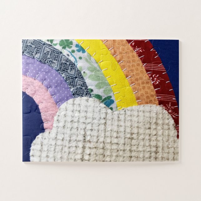 Unique Art Puzzle - Rainbow #14 Excerpt (Horizontal)