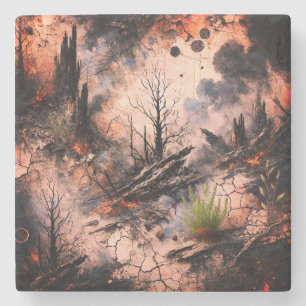 Unique Artistic Stone Coaster