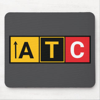 Unique ATC Runway Sign Inspired Mouse Pad