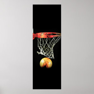 Unique Basketball Door Poster Print