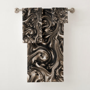 unique, beautiful, colourful, painted pattern a gr bath towel set