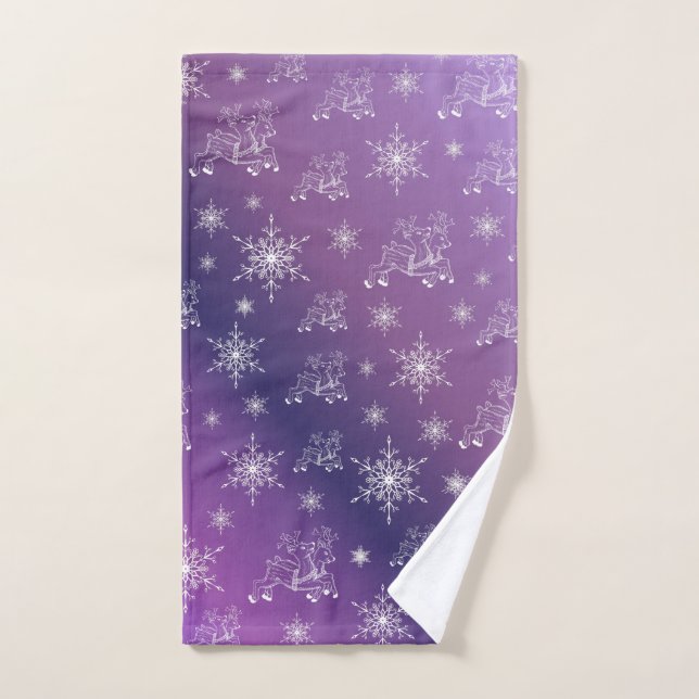 unique, beautiful, colourful, painted pattern a gr hand towel (Hand Towel)