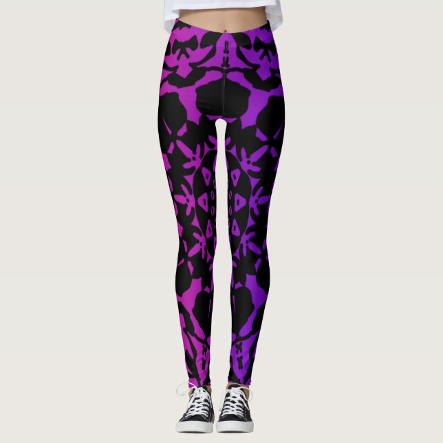 unique beautiful mandala  leggings (Front)