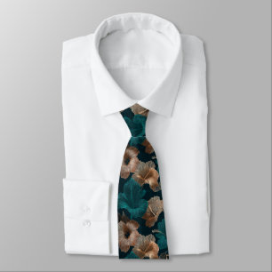Unique Birthday Gifts For Boyfriend Tropical Flowe Tie