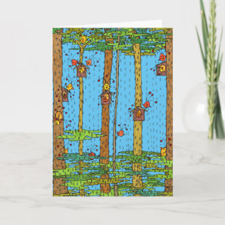 unique birthdays thank you love friendship art  card