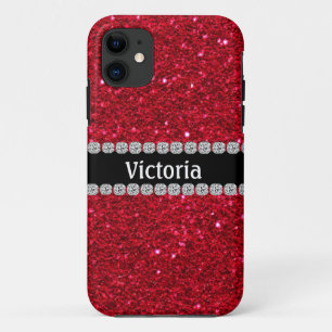 Unique BLING RUBY RED IPHONE 5 Case