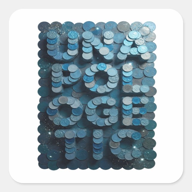 Unique Blue UNAPOGOGIC Label Design (Front)