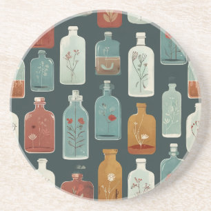 unique bottle art coaster