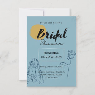 Unique Bridal Shower Invitation