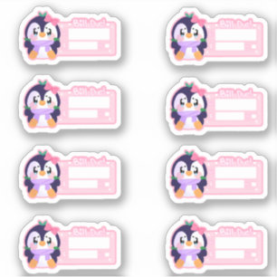 Unique Broke Cute Penguin 