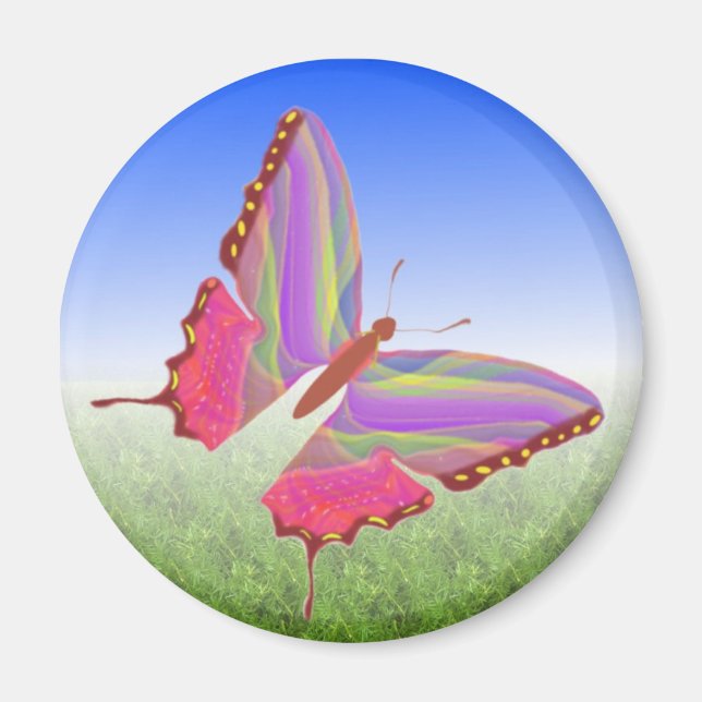 Unique Butterfly Magnet (Front)