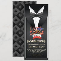 Unique Casino Night Tuxedo Bachelor Weekend