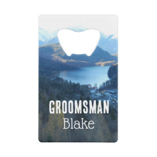 Unique Castle Cannon Valley View Groomsman Opener