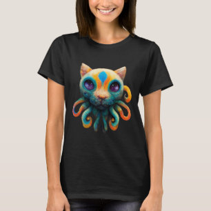 Unique Cat Octopus Genetics - To Wear On Halloween T-Shirt