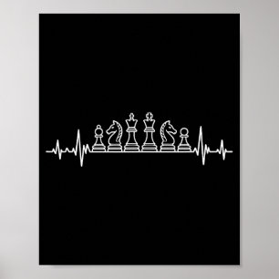 Unique Chess Themed For Men Women Chess Player Che Poster