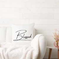 Unique Christian Faith 'Blessed' Design