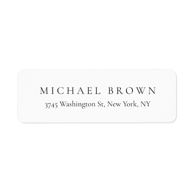 Unique Classical Elegant Plain Minimalist (Front)