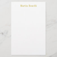 Unique Classical Simple Gold Colour Name