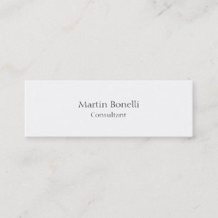 Unique Classical Simple Plain Original Mini Business Card