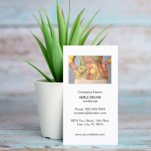 Unique Clean Body Nutritionist Diet Health Business Card