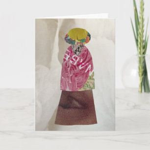 Unique Collage Earth Mama Sloane Blank Card