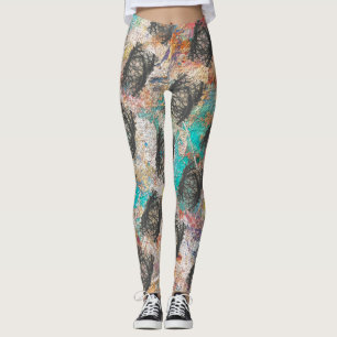 unique colourful Leggings