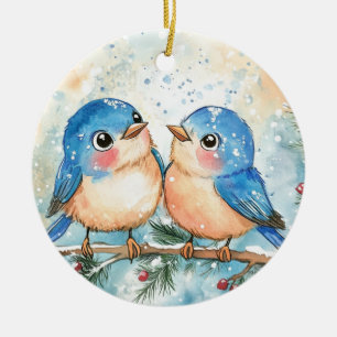 Unique Colourful Styles, Christmas Ceramic Tree Decoration