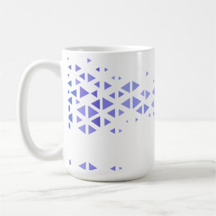 Unique Colourful Triangle Pattern & Quotes Coffee Mug