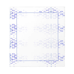 Unique Colourful Triangle Pattern & Quotes Notepad