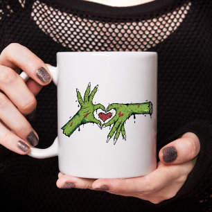 "Unique & Cool Crazy Mug Design: Vibrant Abstract 