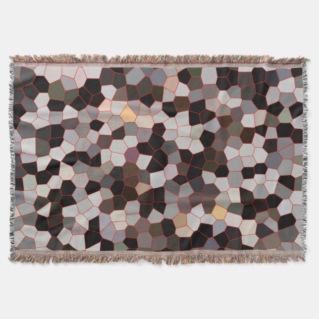 Unique Cool Pattern Throw Blanket (Front)