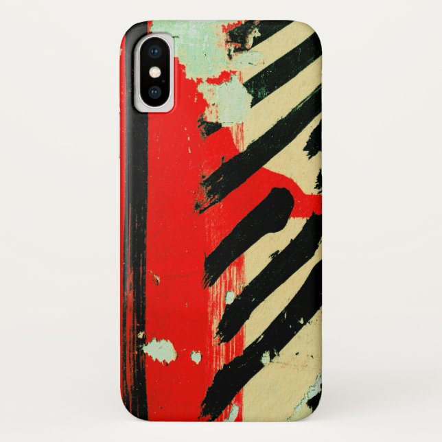 Unique Cool Worn Wall Paper Paint Case-Mate iPhone Case (Back)