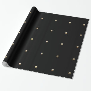 Unique coptic lantern gift wrapping paper