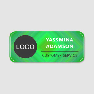 Unique Corporate, Company Logo & Staff & Employee  Name Tag