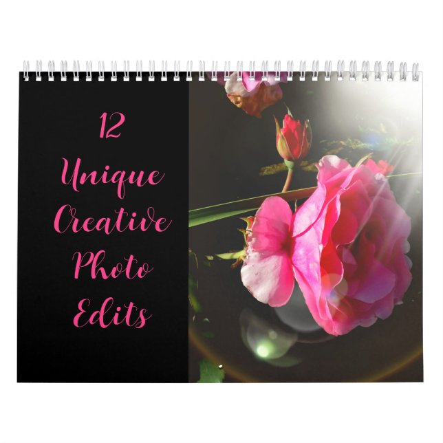 Unique Creative Photography Edit Originals Calendar (Cover)