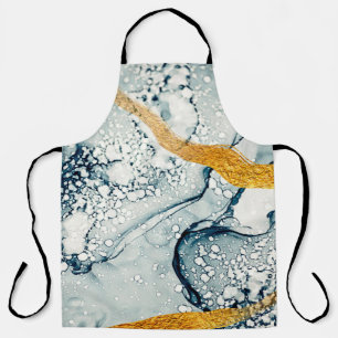 Unique creativity. Art&Gold. Inspired by the Sky.  Apron
