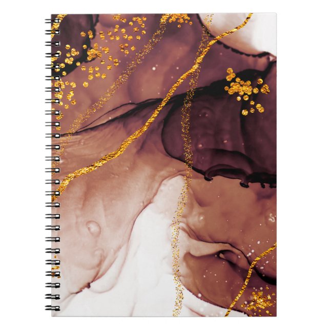 Unique creativity. Art&Gold. Inspired by the Sky.  Notebook (Front)