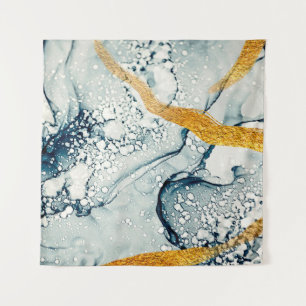 Unique creativity. Art&Gold. Inspired by the Sky. Tapestry