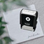 Unique Custom Signature personalized Self-inking Stamp<br><div class="desc">Easy create a personalized signature custom self inking rubber stamp - ideal for business or pleasure - STAMPS from Ricaso</div>