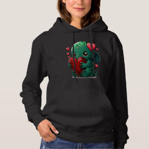 Unique Cute Cthulhu Valentines Day Hoodie