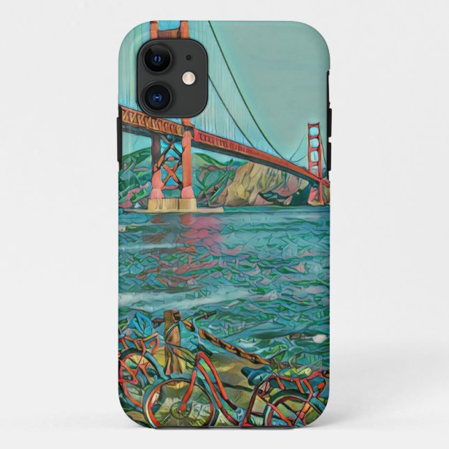 Unique cyclist gifts Case-Mate iPhone case (Back)
