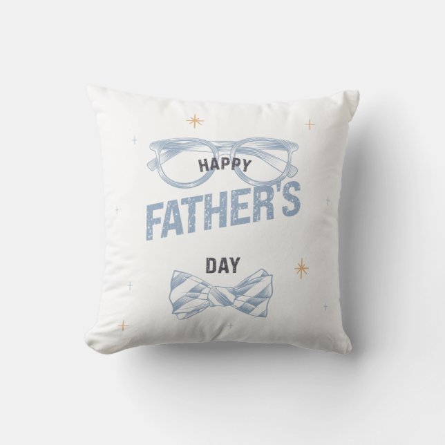 Unique Dad Design for Father's Day Celebrations Cushion (Front)