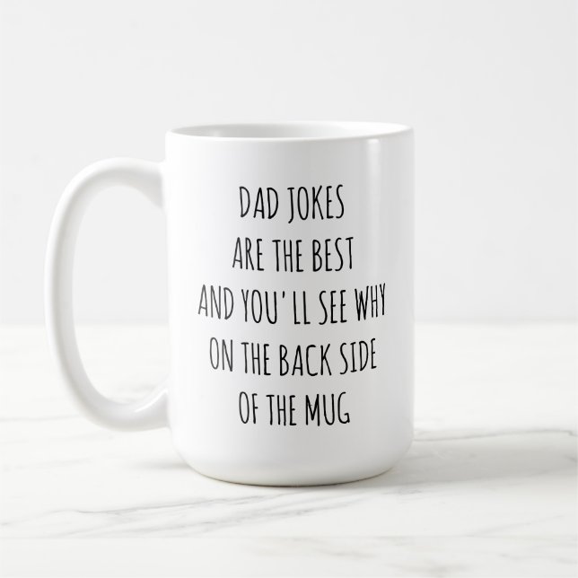 Unique Dad's Day Gift Ideas, Gift for Father's Day Coffee Mug (Left)