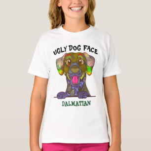 Unique Dalmatian ugly face T-Shirt