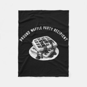 Unique Design Severance Waffle Party Recipient For Fleece Blanket