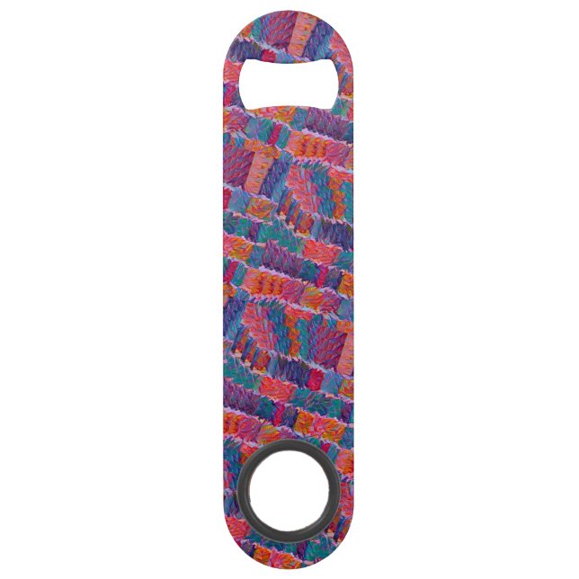 Unique Design Stainless Steel Bottle Opener (Front)