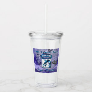 Unique Designed XVIII Airborne Corps Gift Tumbler