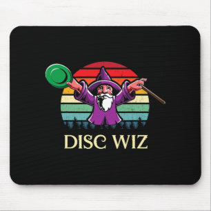 Unique Disc Golf Player Gift Frisbees Golfer Cool  Mouse Pad