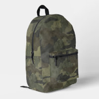 Unique Distressed Grunge Khaki Green Camo 